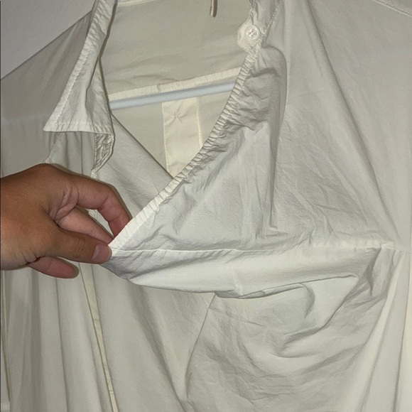 All Saints Cream Button Down Shirt - Picture 8 of 11